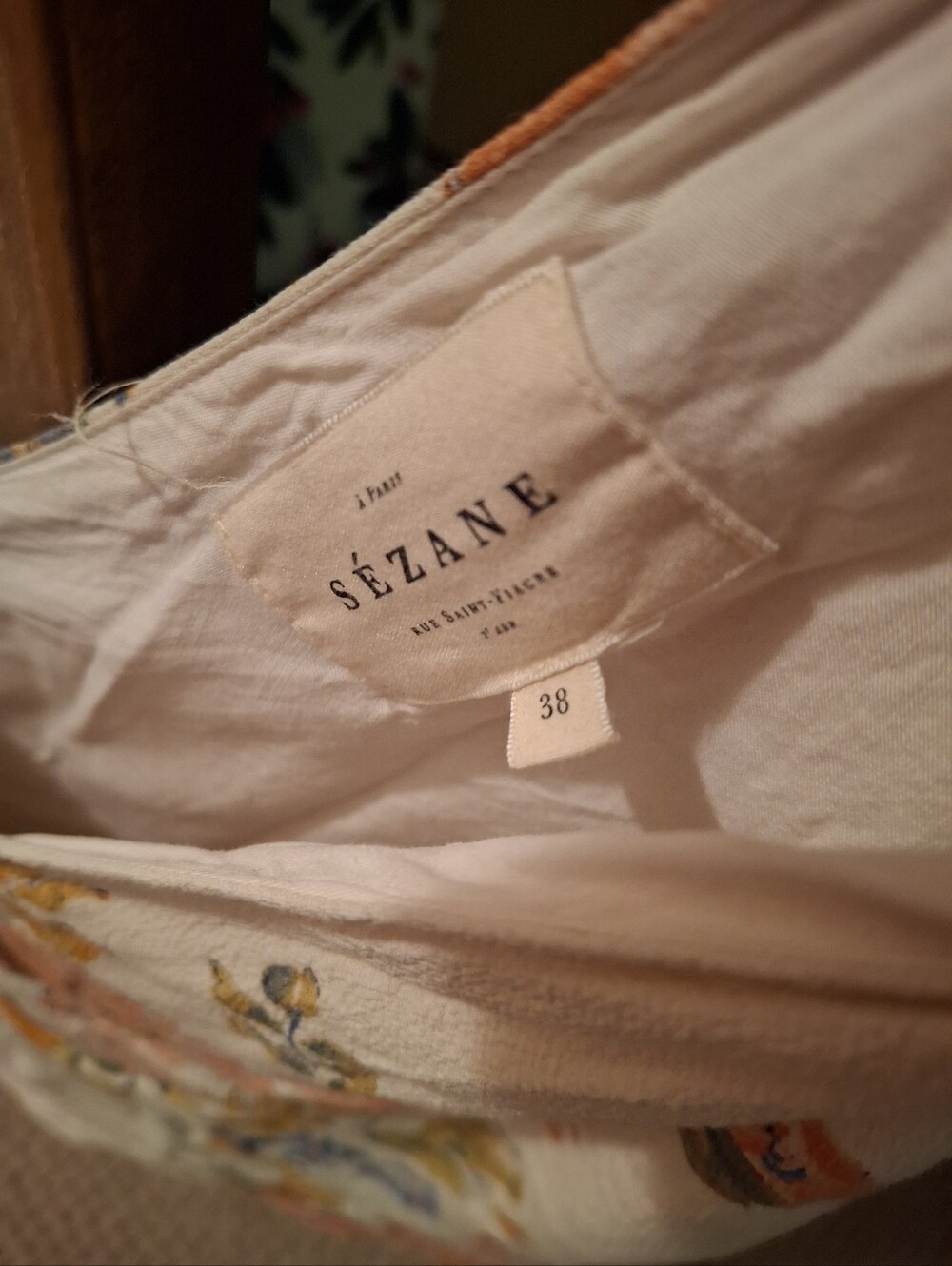 Pretty Sezane Tank Top Size 38! - Picture 2 of 3